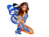 Blue Fantasy Fairy Image